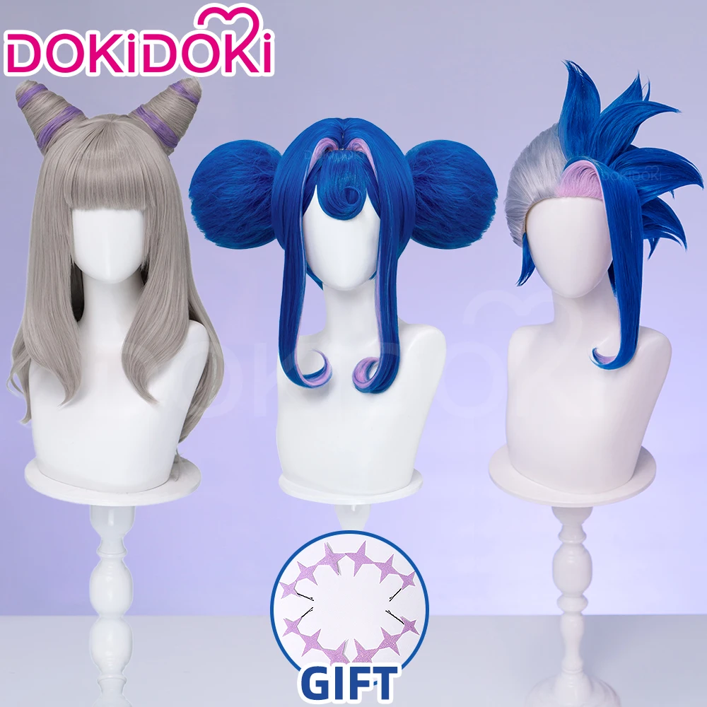 Anime Cosplay Blue Hair - 【在庫あり】ギネヴィア・オリビアのウィッグ。アニメ「ドキドキブルーハイツ」のコスプレに。二つ編みのスタイルで、耐熱性があり、ウィッグキャップも付属。