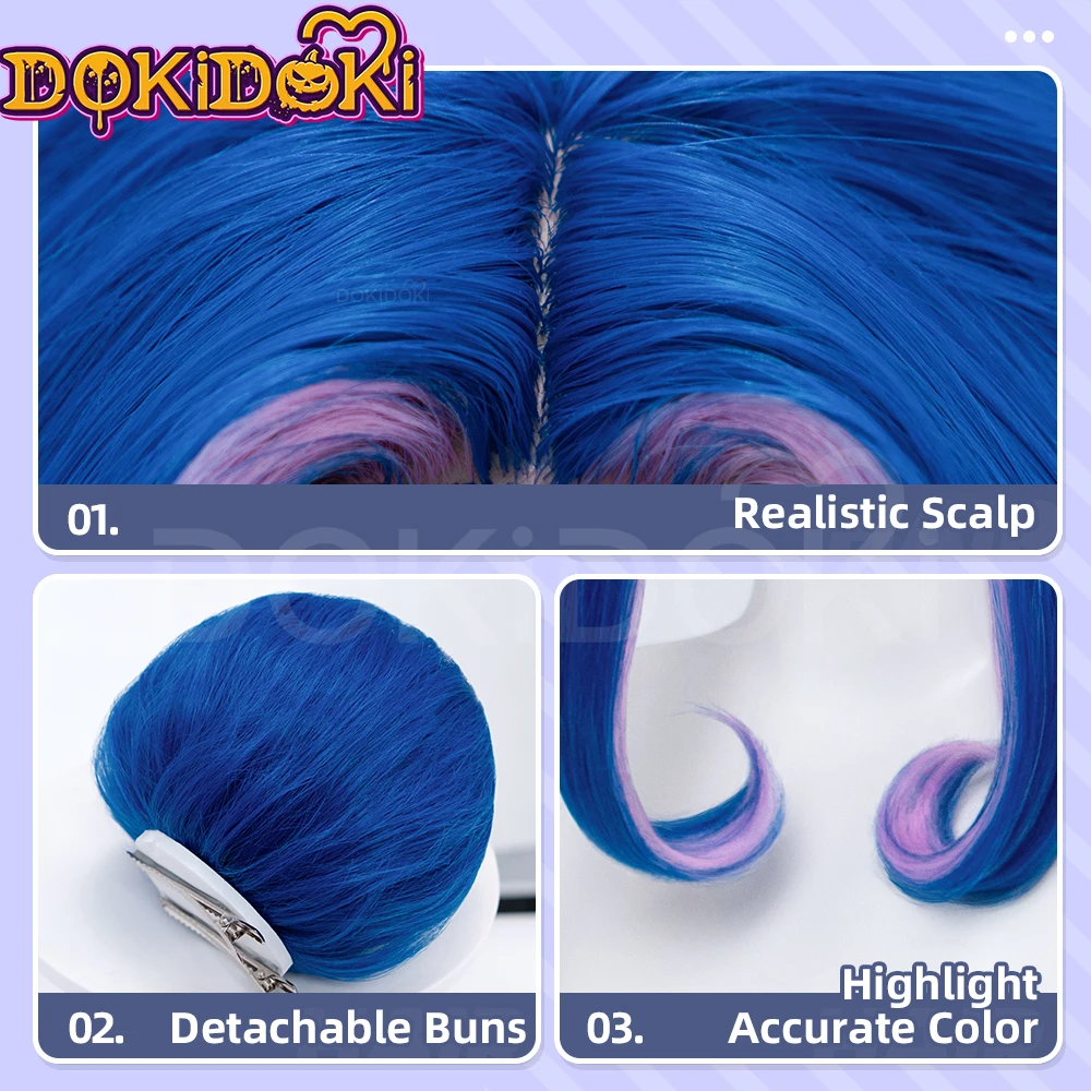【在庫あり】ギネヴィア・オリビアのウィッグ。アニメ「ドキドキ - Anime Cosplay Blue Hair のレビューと価格