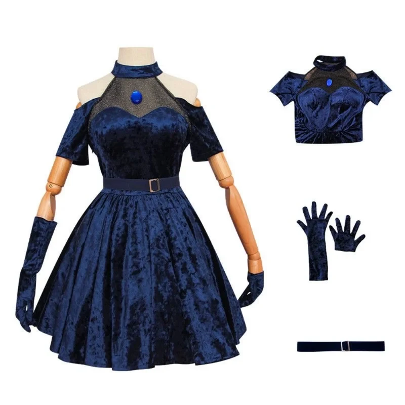 2026年 ミジ コスプレ衣装 アニメ エイリアン ステージ - Anime Cosplay Blue Hair のレビューと価格