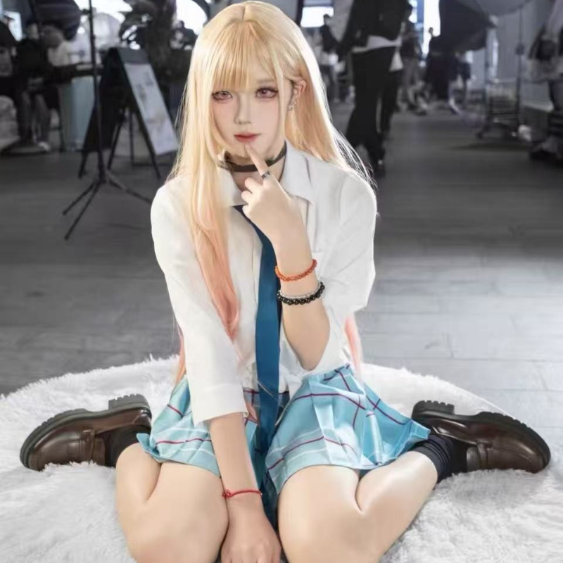 アニメJK制服ドレスメイド服アニメ私のドレスアップダーリン北 - Kitagawa Anime Cosplay のレビューと価格
